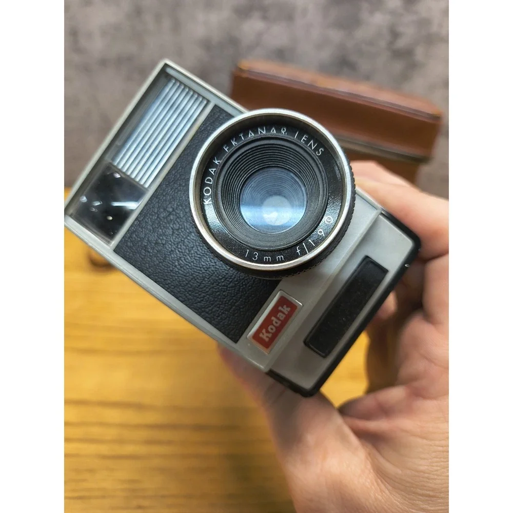 Vintage 1960s Kodak 8mm Movie Camera Kodak Ektanar Lens f/1.9 With Case And Lens